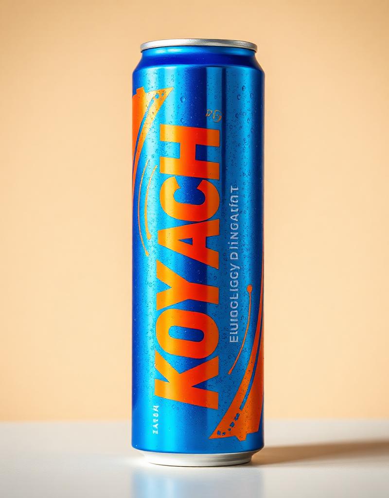 Koyach energy drink can